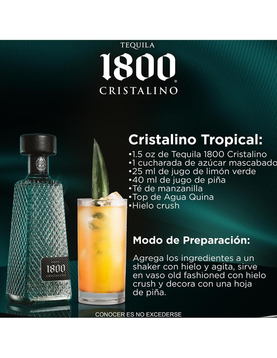 Tequila tipo Cristalino 700 ml 7
