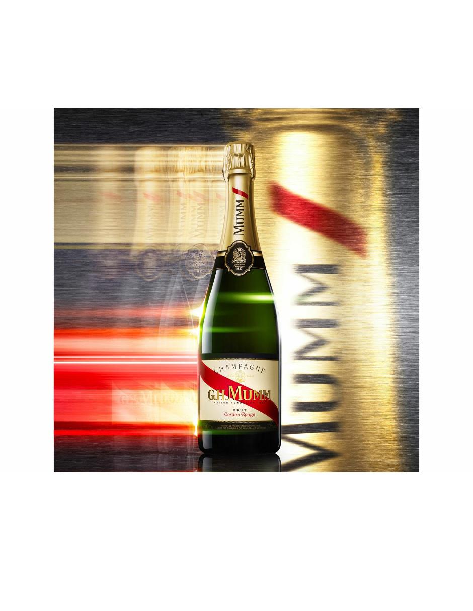 Champagne blanco Pinot Noir Cordon Rouge Bru 2