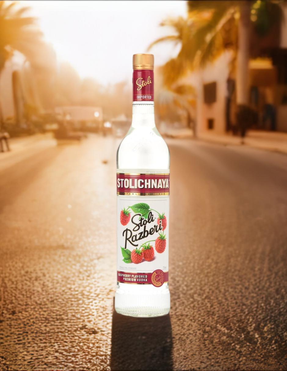 Vodka de frambuesa Razberi 750 ml