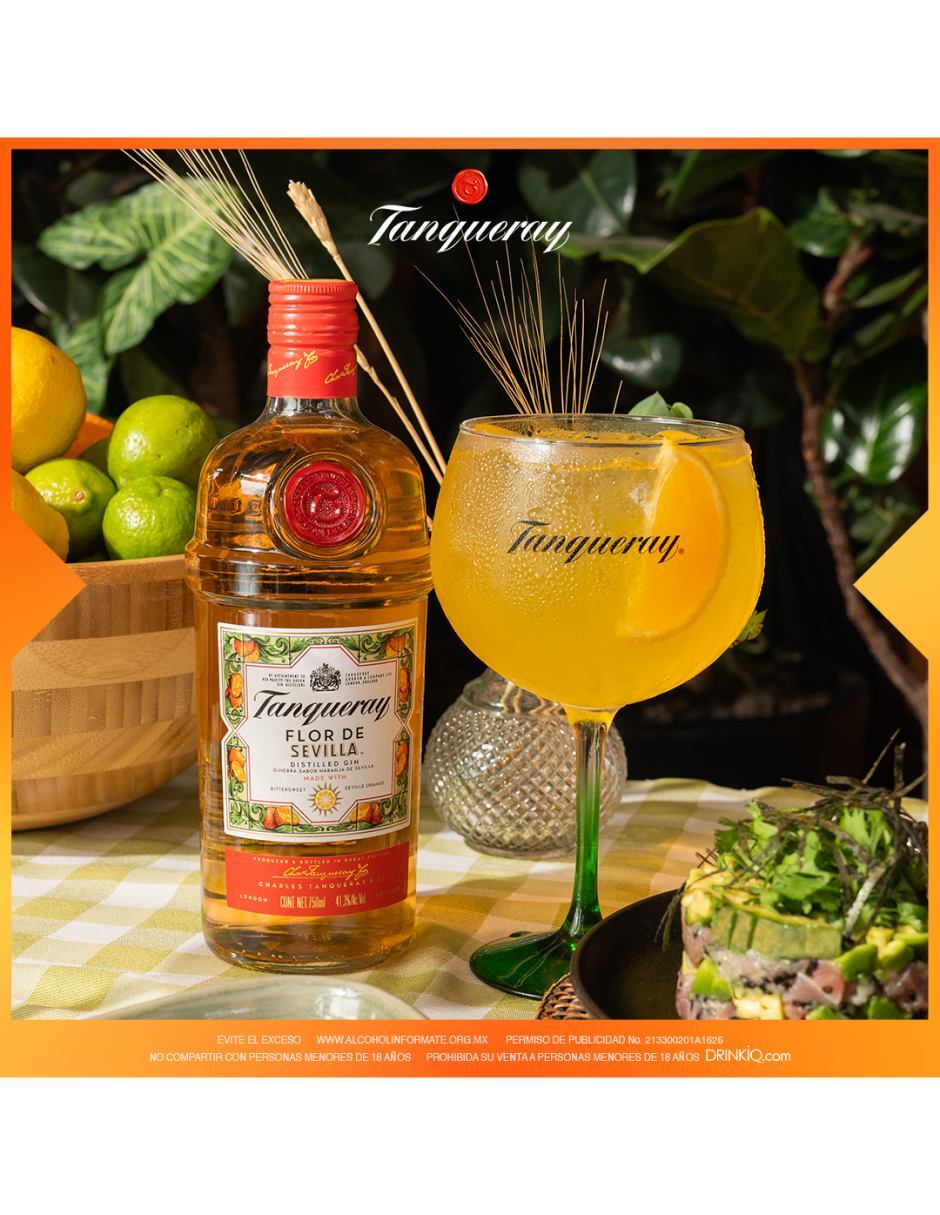 Ginebra Tanqueray Flor de Sevilla 750 ml
