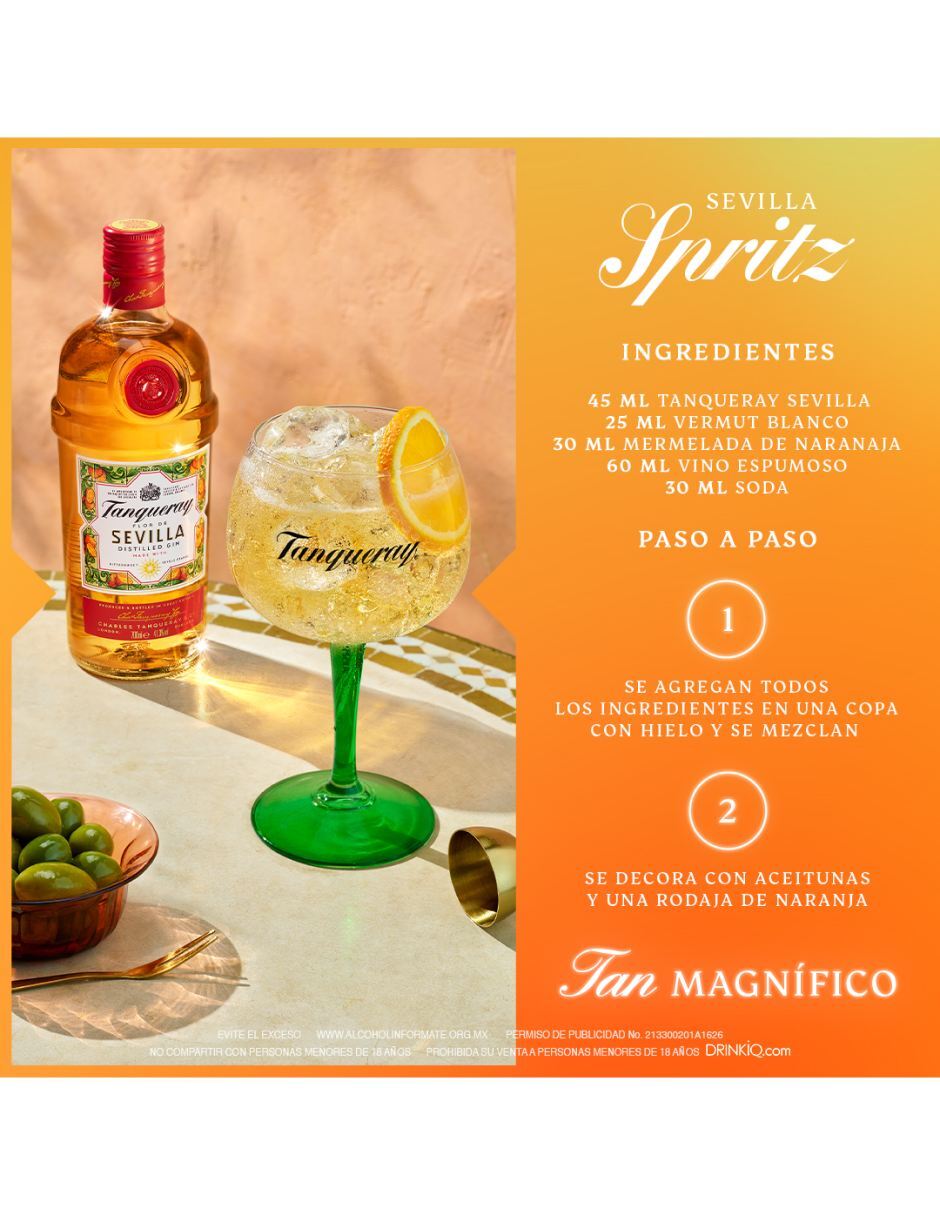 Ginebra Tanqueray Flor de Sevilla 750 ml