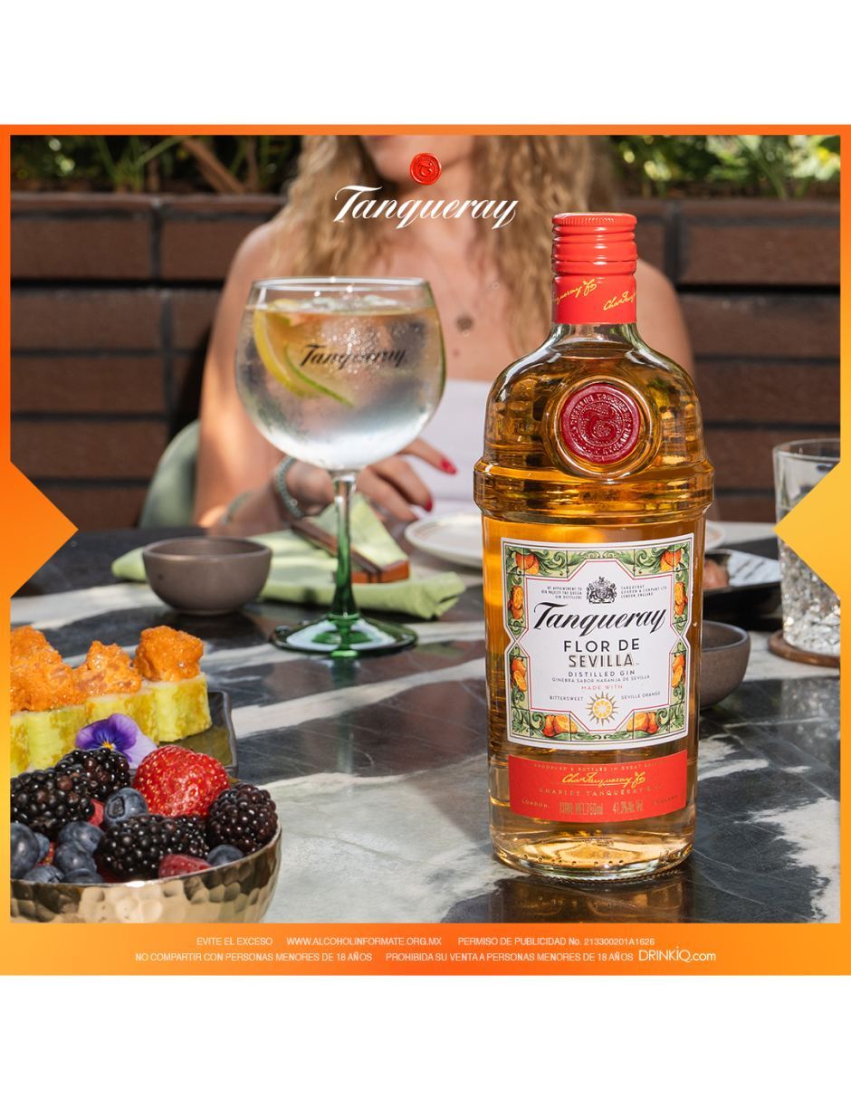 Ginebra Tanqueray Flor de Sevilla 750 ml