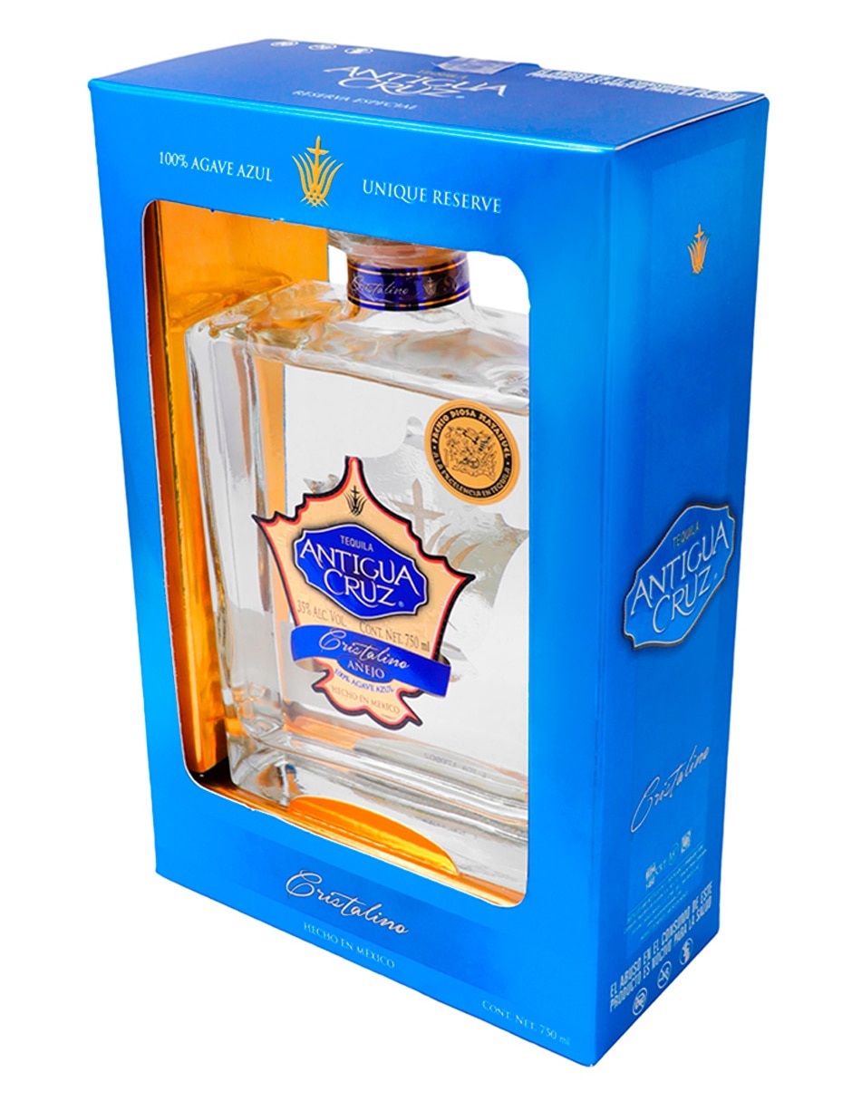 Tequila tipo Añejo cristalino 750 ml 4