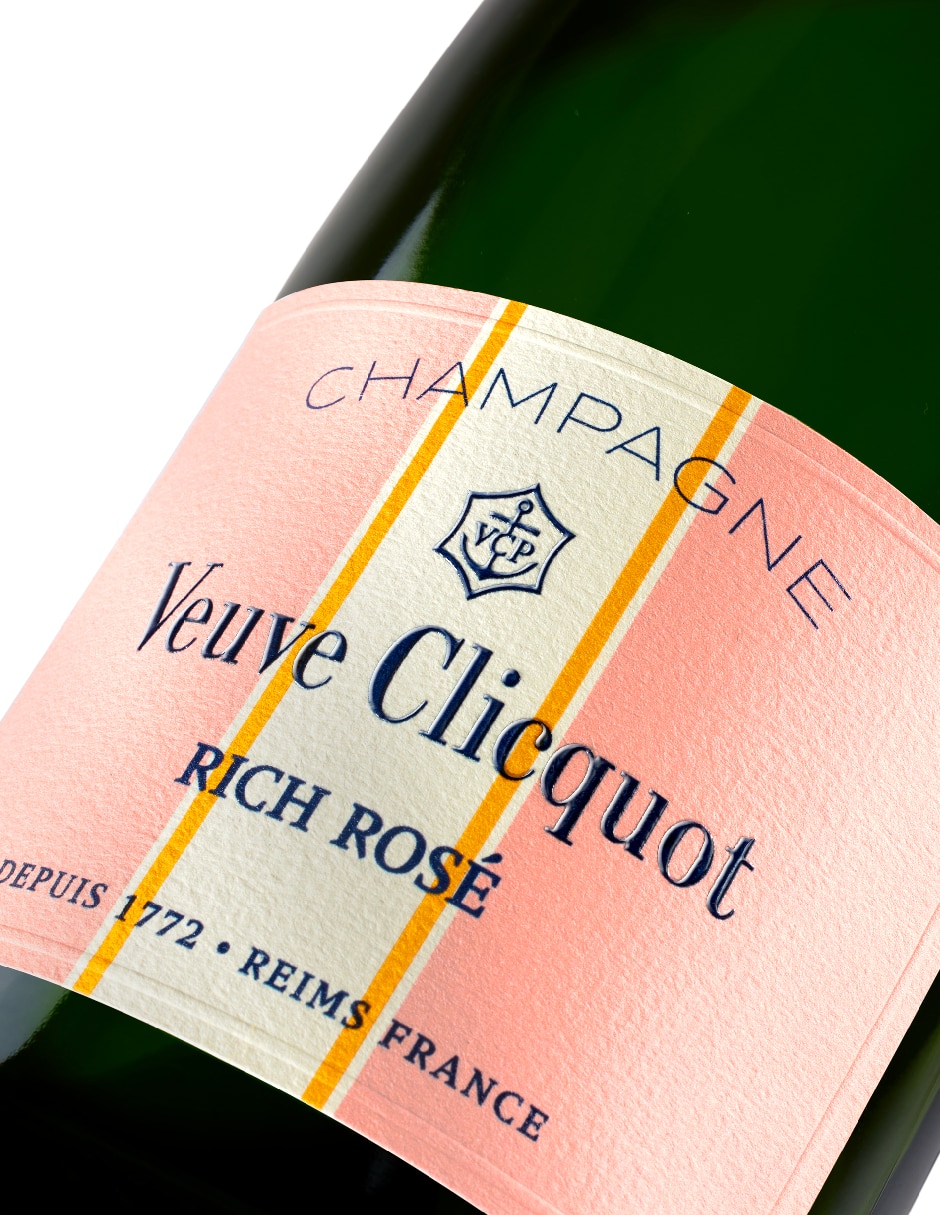Vino espumoso blanco Pinot Noir Rich Rosé 750 ml 2