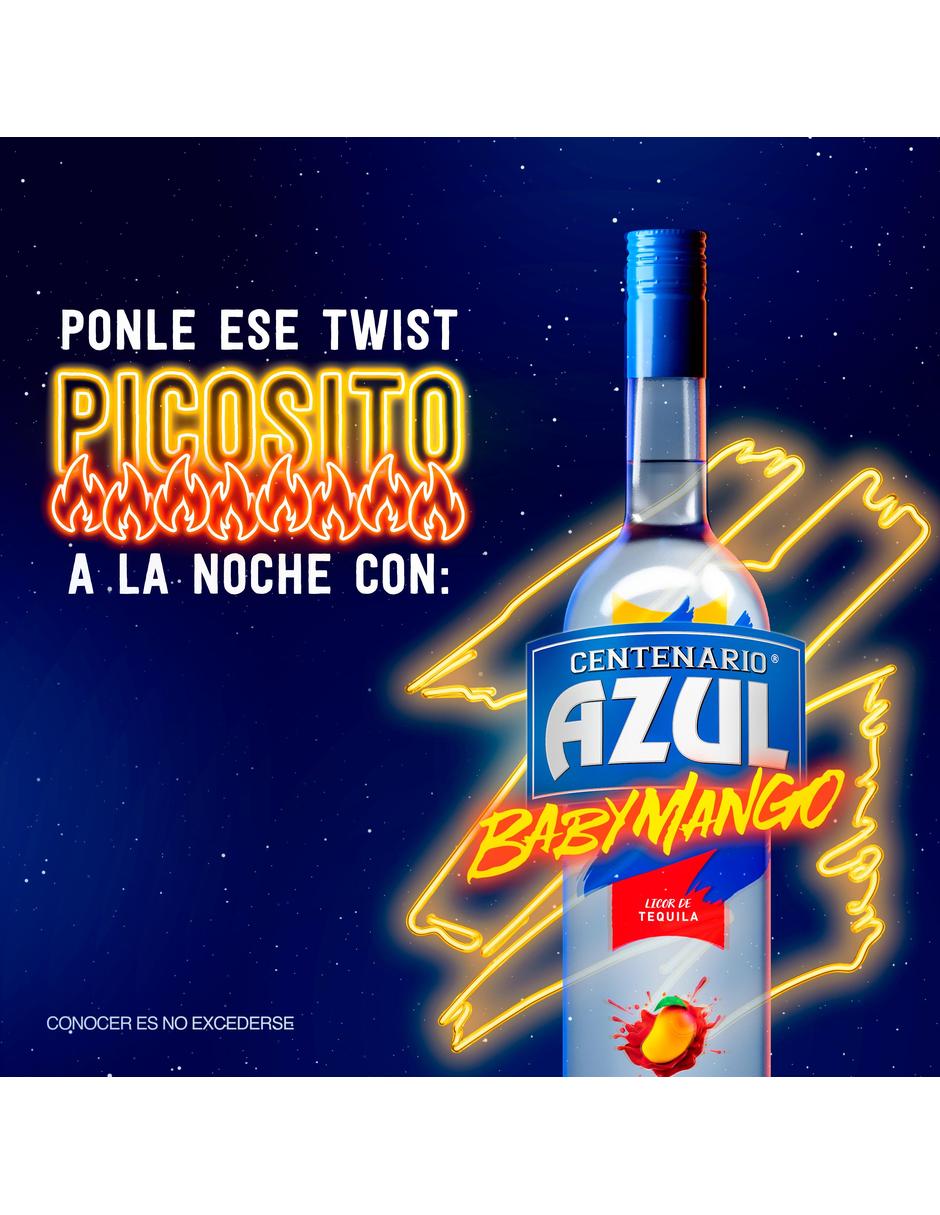 Licor de tequila Azul Baby Mango 700 ml 5