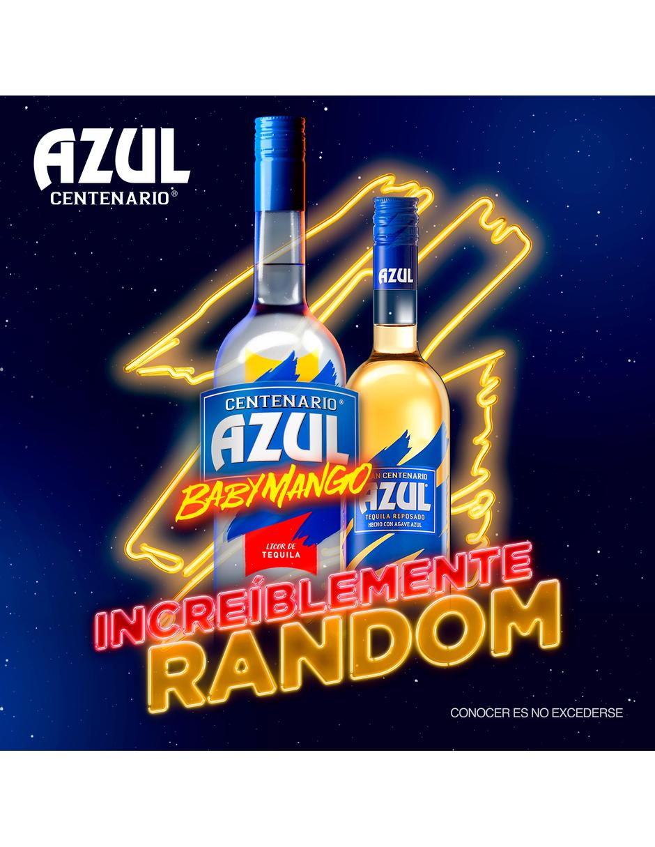 Licor de tequila Azul Baby Mango 700 ml Licor de tequila Azul Baby Mango 700 ml