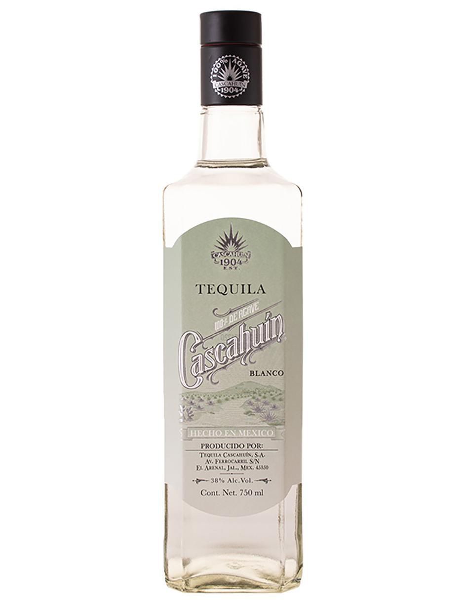 Tequila Cascahuin tipo Blanco 2 piezas 750 ml c/u