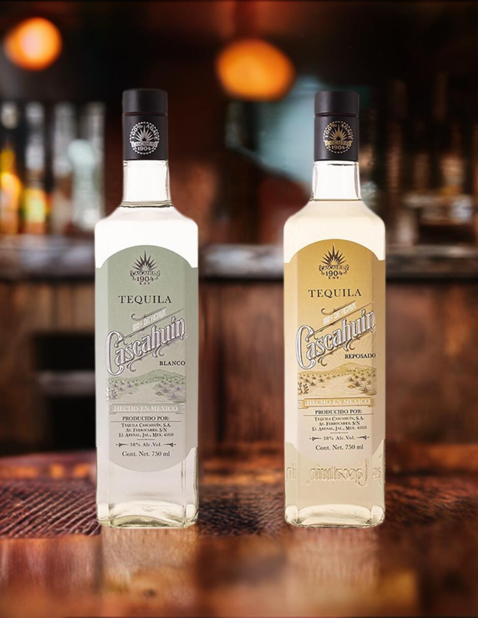 Tequila Cascahuin tipo Blanco 2 piezas 750 ml c/u