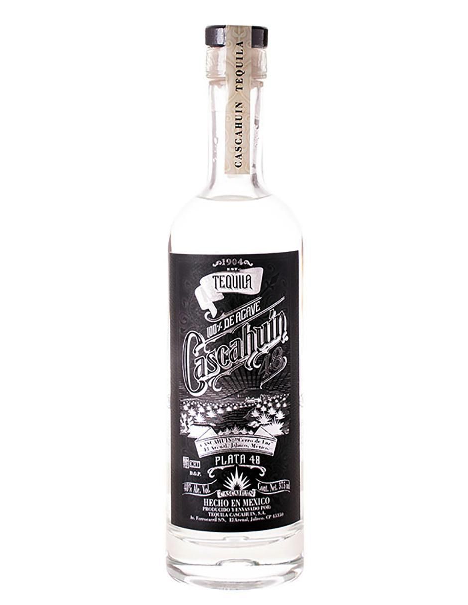 Tequila Cascahuin tipo Plata 2 piezas 750 ml c/u