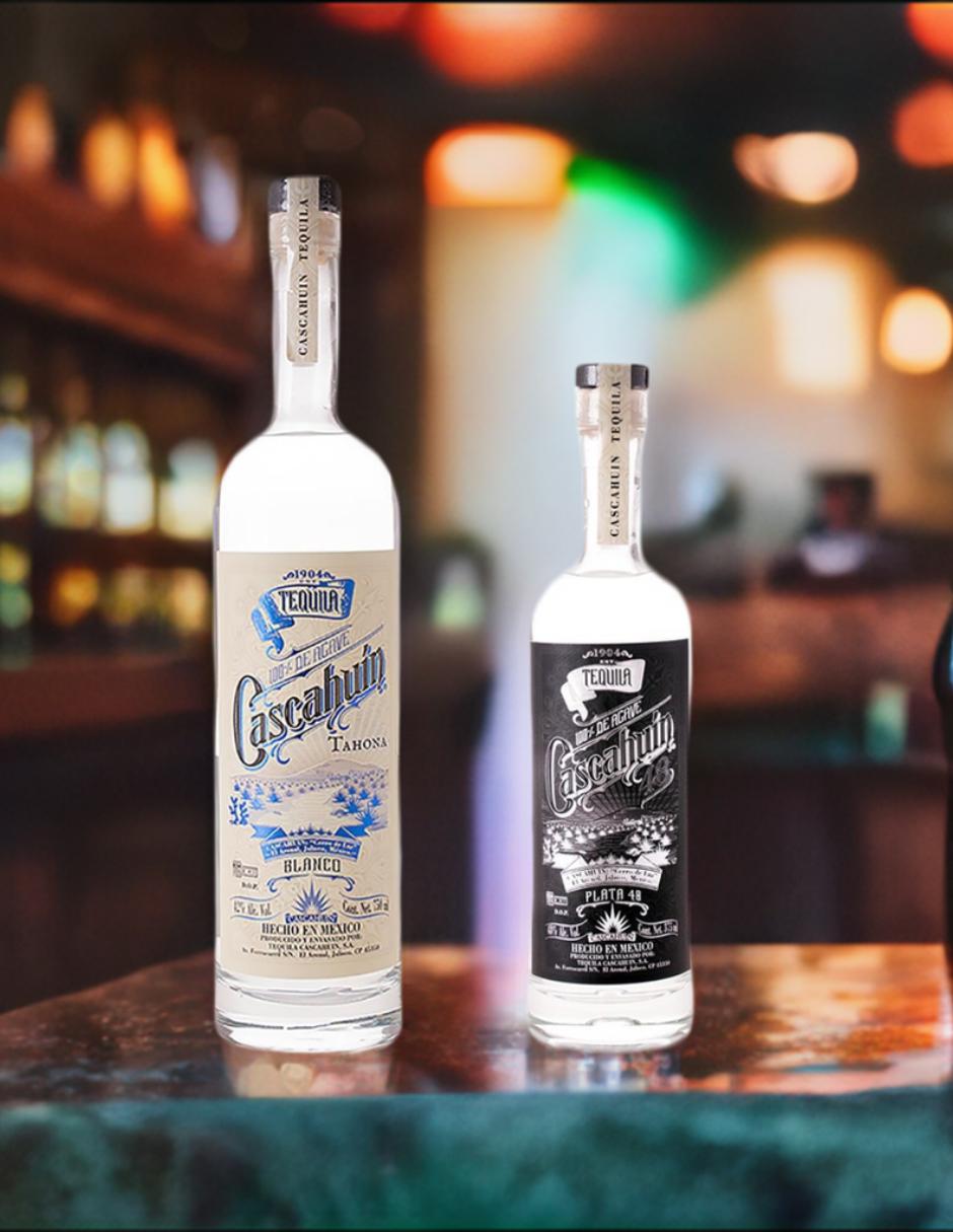 Tequila Cascahuin tipo Plata 2 piezas 750 ml c/u