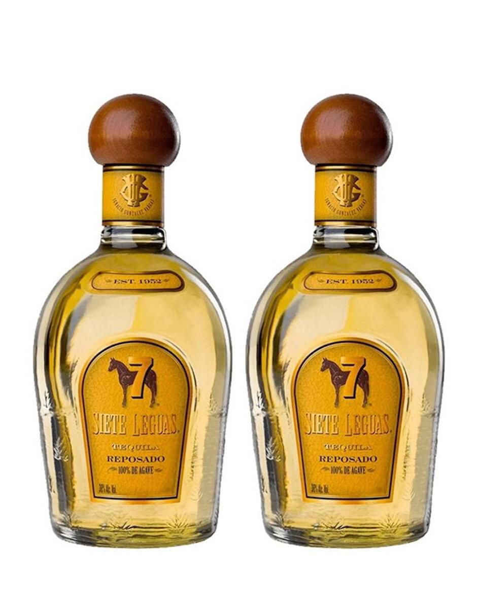 Tequila tipo Reposado 2 piezas 375 ml c/u