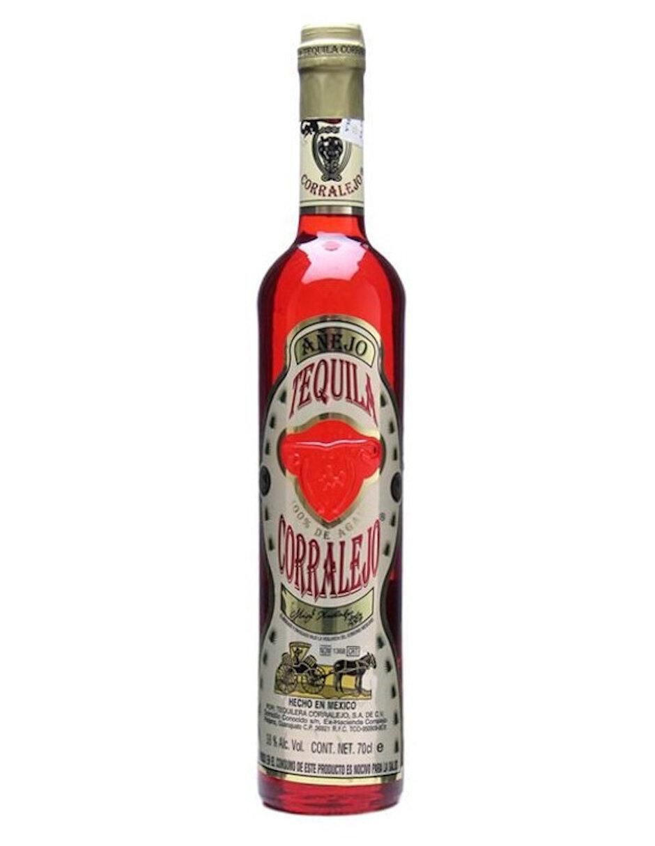Caja de tequila Corralejo tipo Añejo 4 piezas 750 ml c/u
