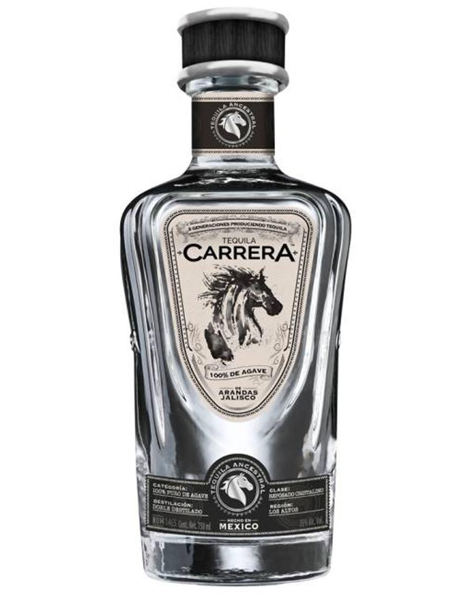 Tequila Carrera tipo Cristalino 750 ml
