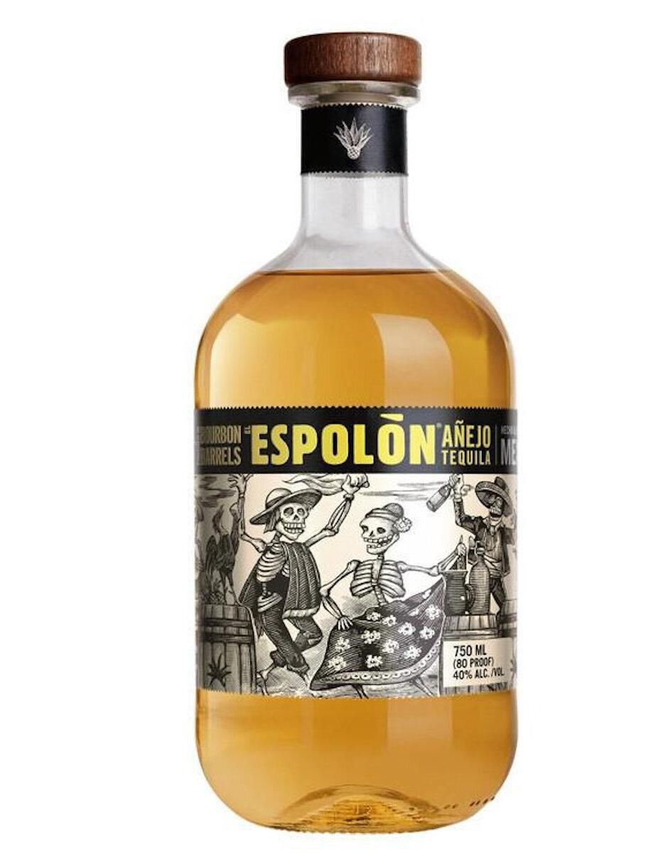 Caja de tequila Espolón tipo Añejo 4 piezas 750 ml c/u
