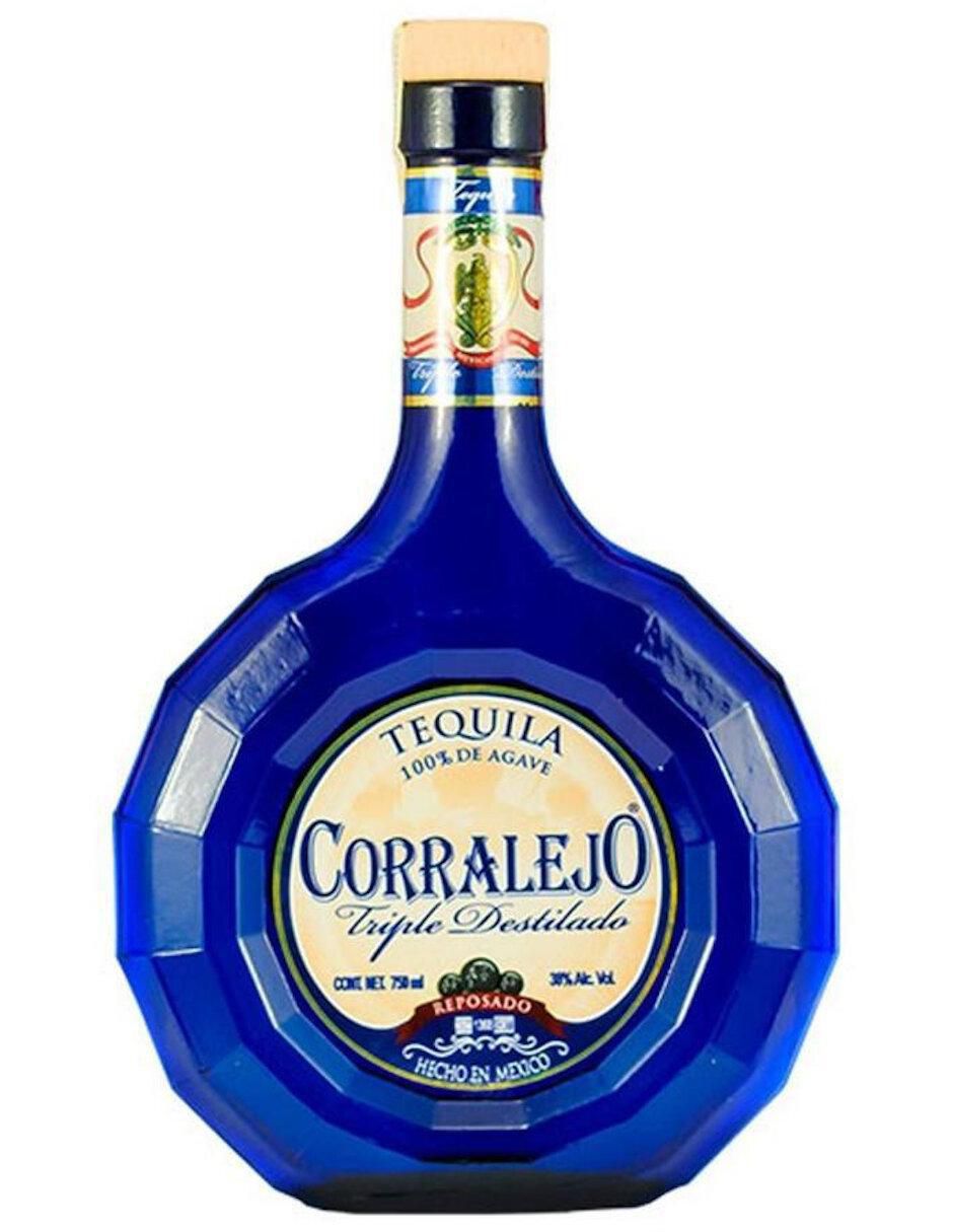Caja de tequila Corralejo tipo Reposado 4 piezas 750 ml c/u
