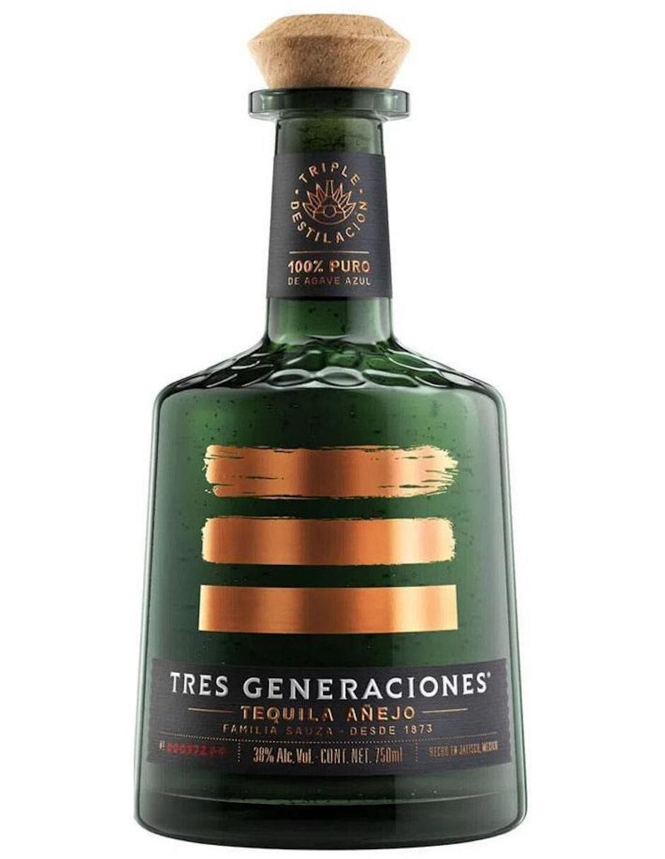 Caja de tequila Sauza tipo Añejo 6 piezas 750 ml c/u