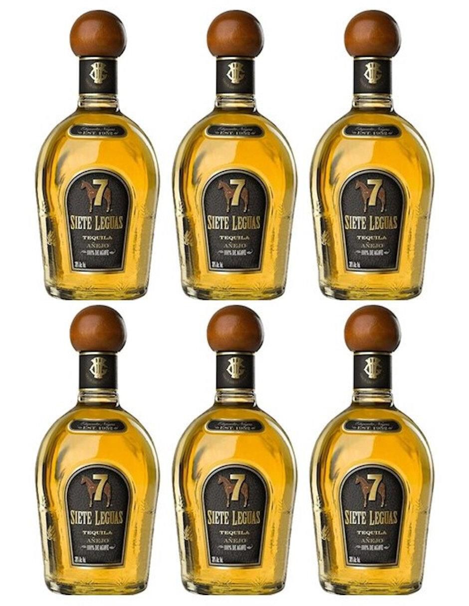 Tequila 7 Leguas tipo Añejo 375 ml