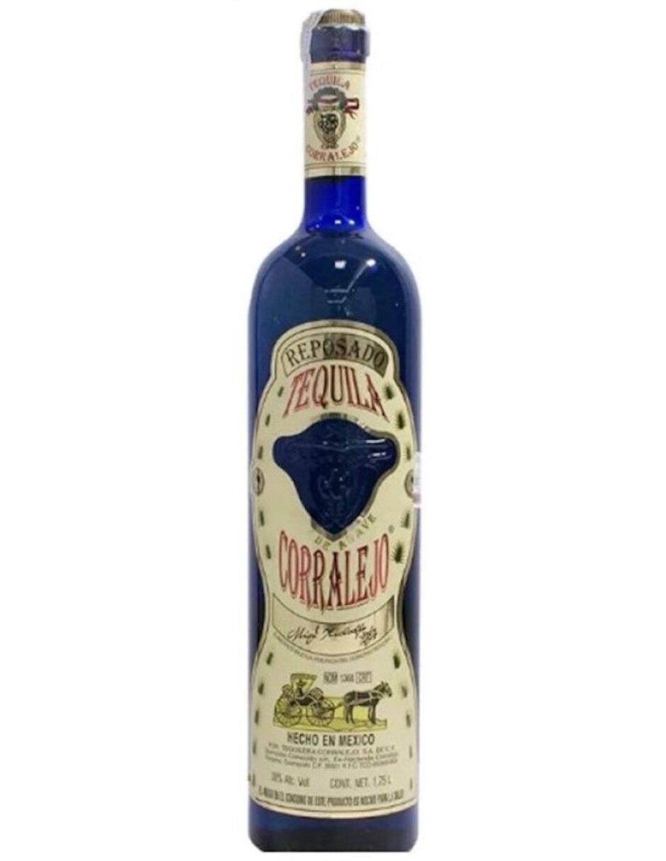 Caja de tequila Corralejo tipo Reposado 6 piezas 1.75 L c/u
