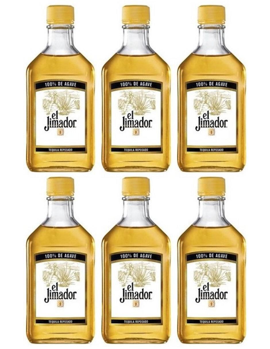 Caja de tequila Jimador tipo Reposado 6 piezas 200 ml c/u