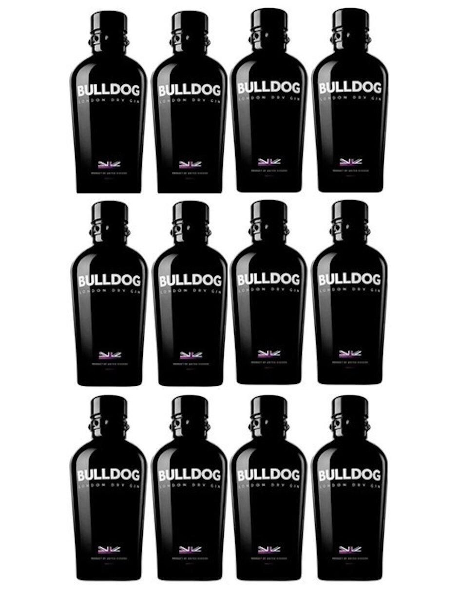 Caja de 12 piezas Ginebra Bulldog London Dry Gin 750 ml