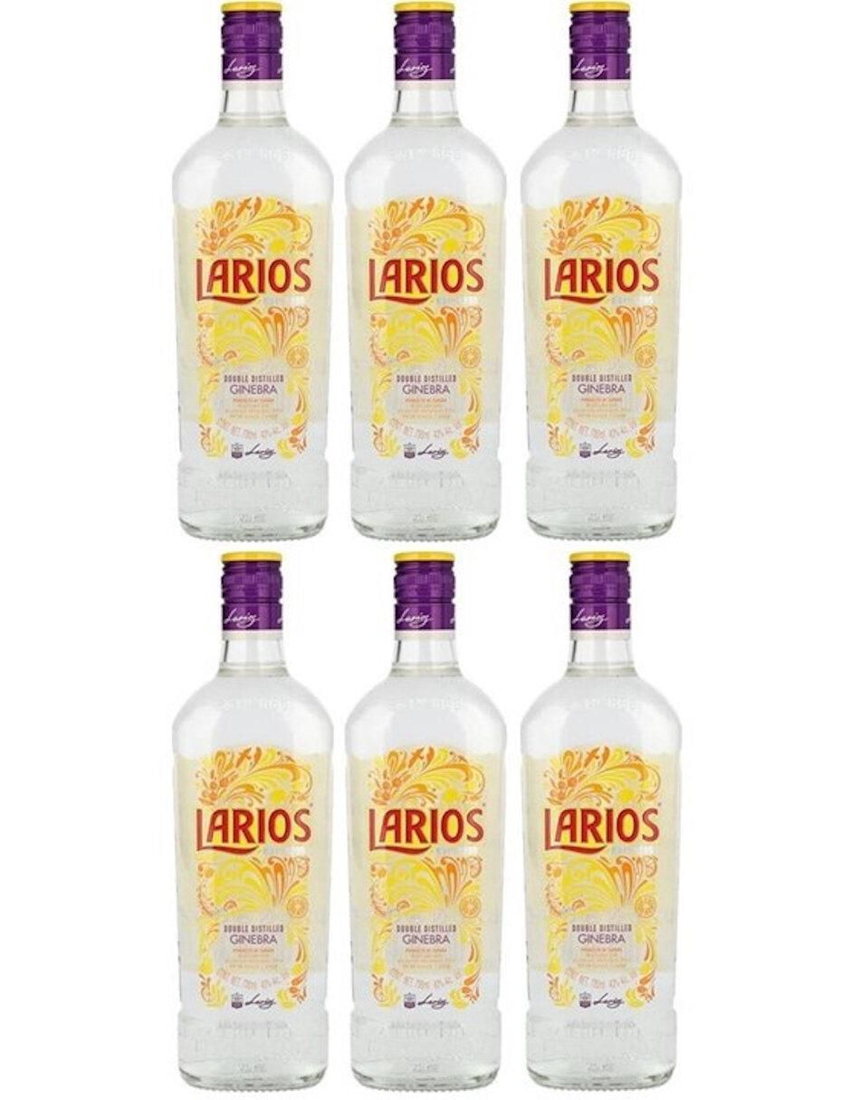 Caja de 6 piezas Ginebra Larios 700 ml
