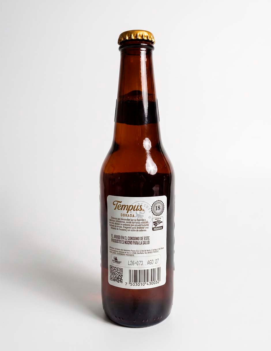 Cerveza sabor clásico 355 ml 3