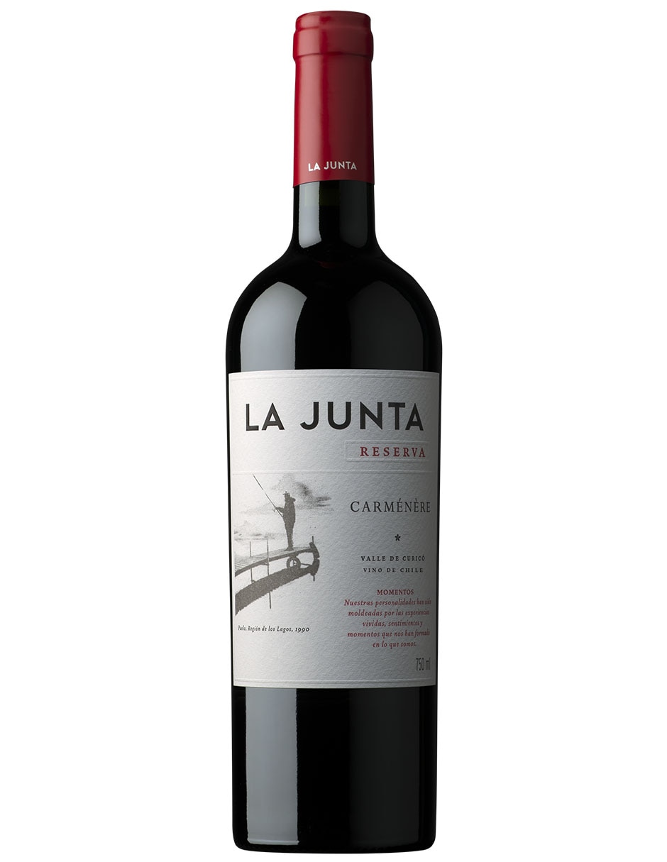 Vino tinto La Junta carmenere 750 ml