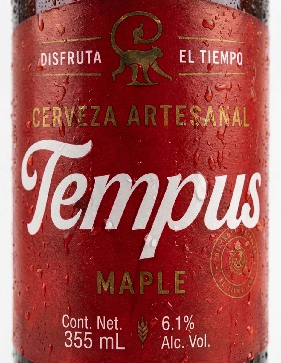 Cerveza sabor café 355 ml 3