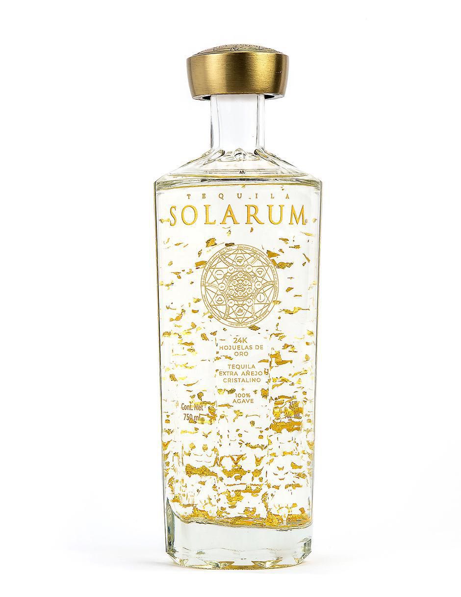 Tequila Tequila Solarum tipo Extra añejo cristalino 750 ml