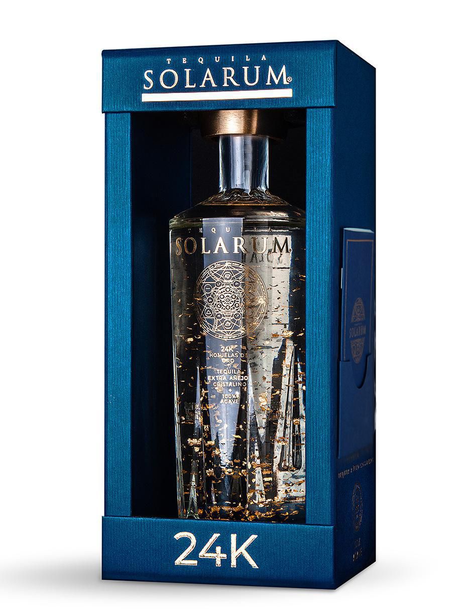 Tequila Tequila Solarum tipo Extra añejo cristalino 750 ml