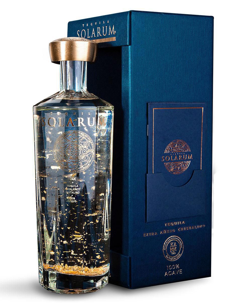 Tequila Tequila Solarum tipo Extra añejo cristalino 750 ml