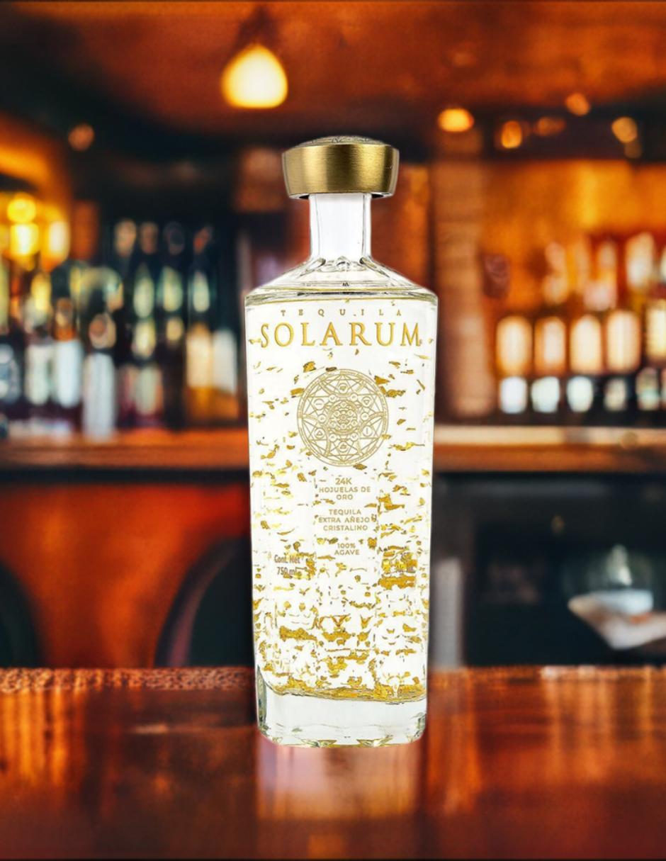 Tequila Tequila Solarum tipo Extra añejo cristalino 750 ml