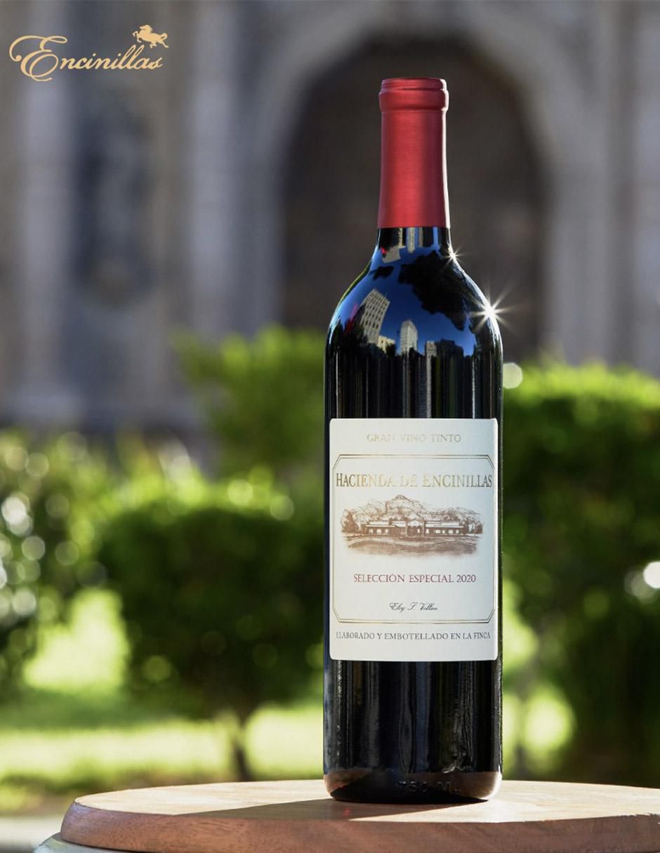 Vino tinto Hacienda De cabernet-merlot 750 ml 2