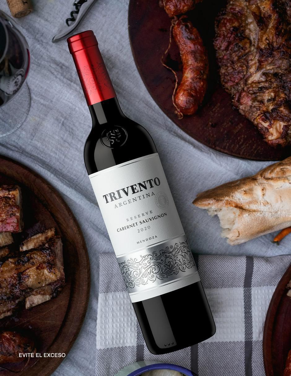 Vino tinto Reserve cabernet sauvignon 750 ml 6