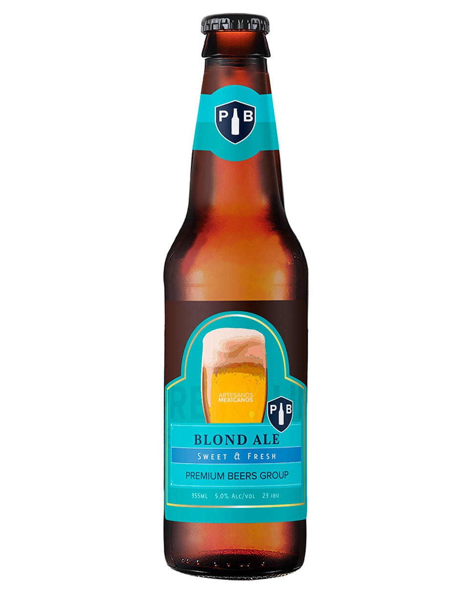 Cerveza clara 355 ml