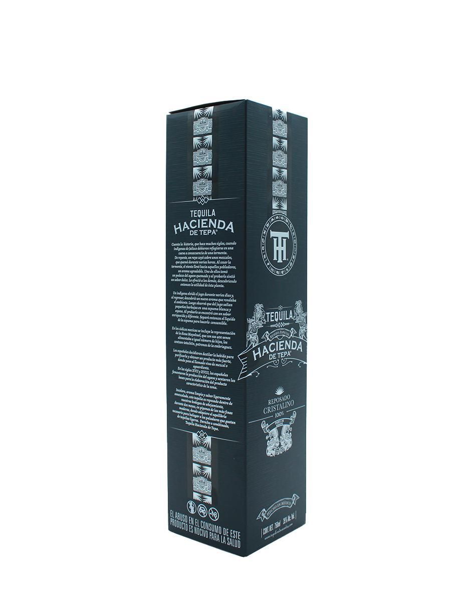 Tequila Reposado tipo Cristalino 750 ml