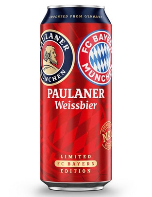 Cerveza clara FC Bayern Munchen 500 ml