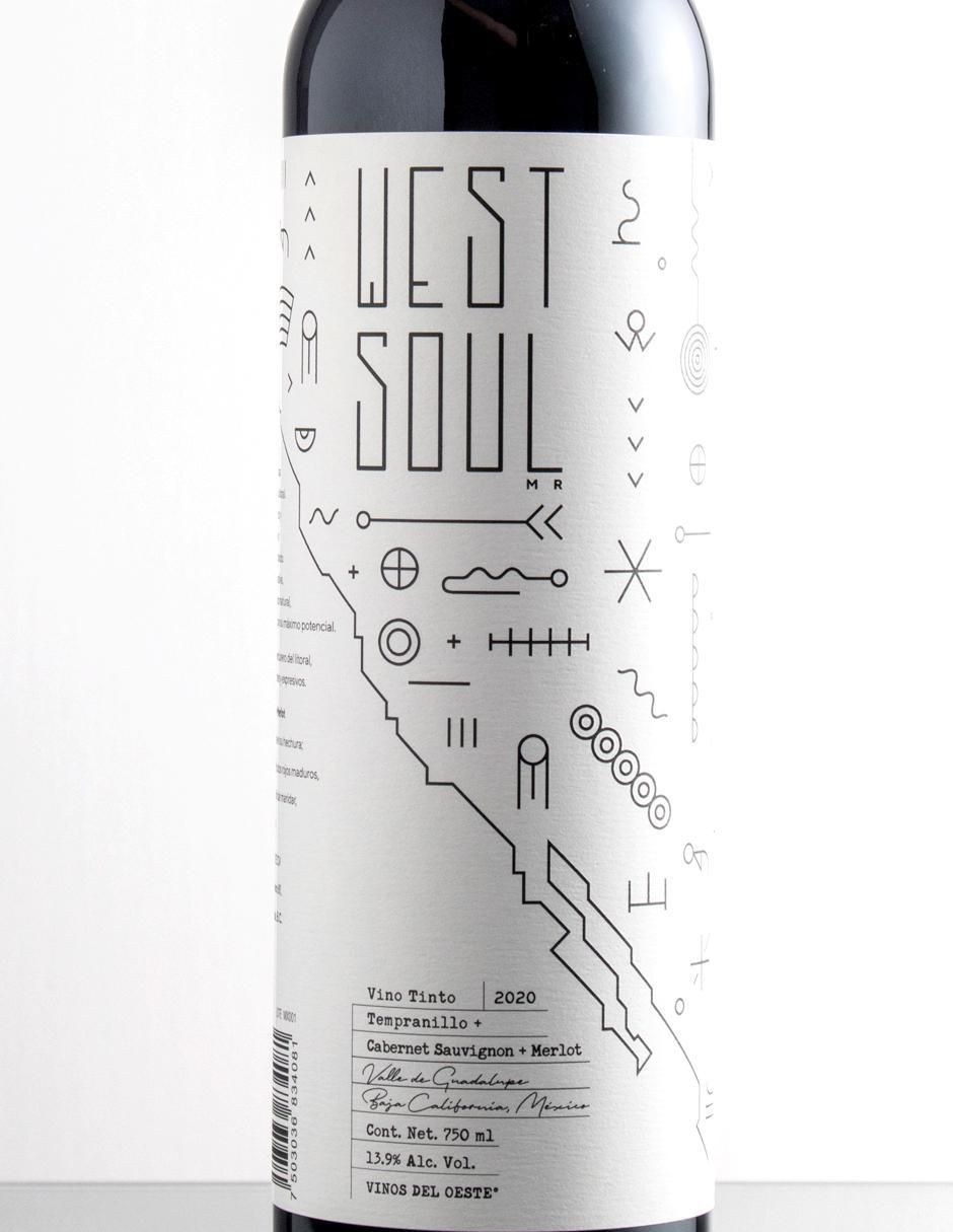 Vino tinto West Soul tempranillo, merlot, cabernet sauvignon 750 ml