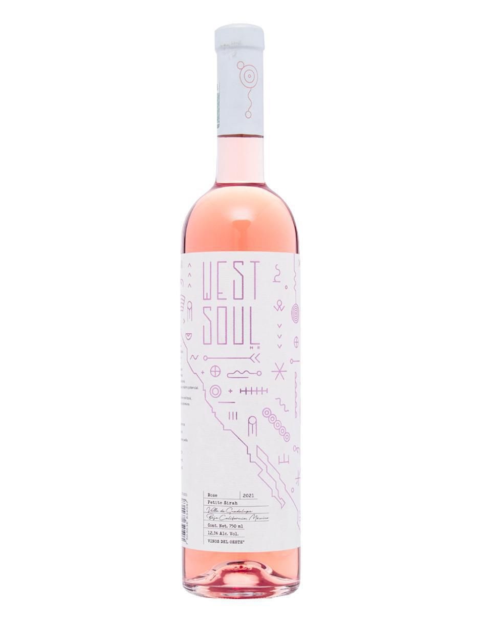 Vino rosado varietal semi seco West Soul 750 ml Vino rosado varietal semi seco West Soul 750 ml