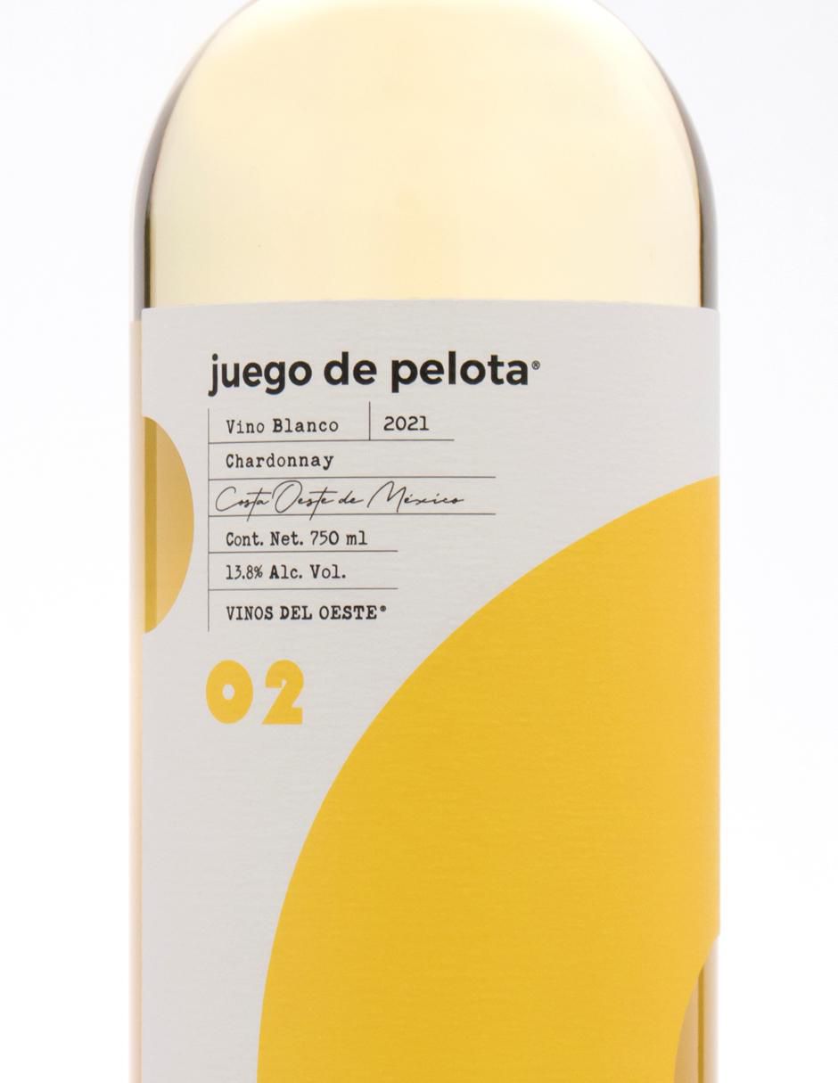 Set vino blanco Juego de Pelota 02 chardonnay Set vino blanco Juego de Pelota 02 chardonnay