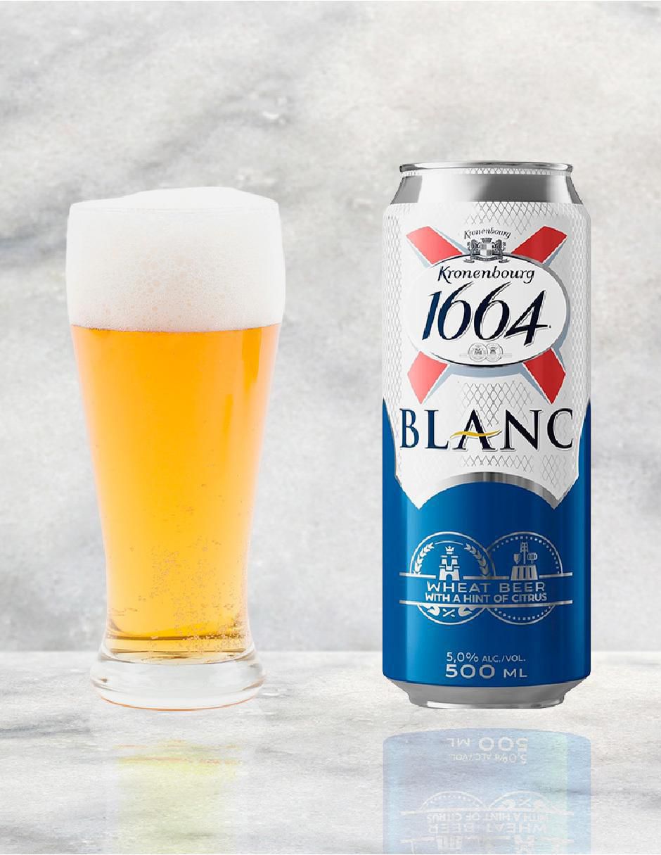 Set de cerveza Blanc artesanal frutal 470 ml