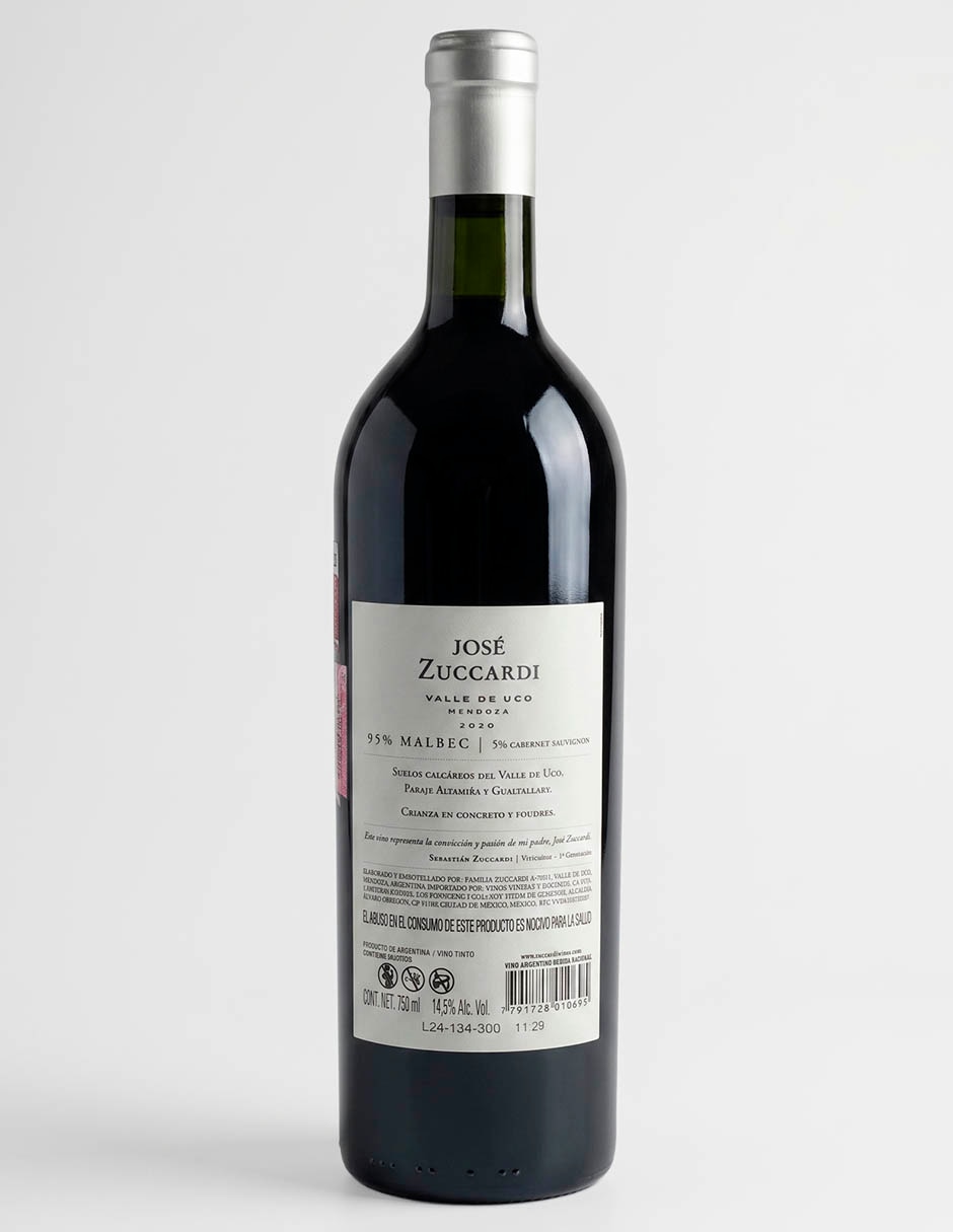 Vino tinto Malbec Argentina 750 ml 2