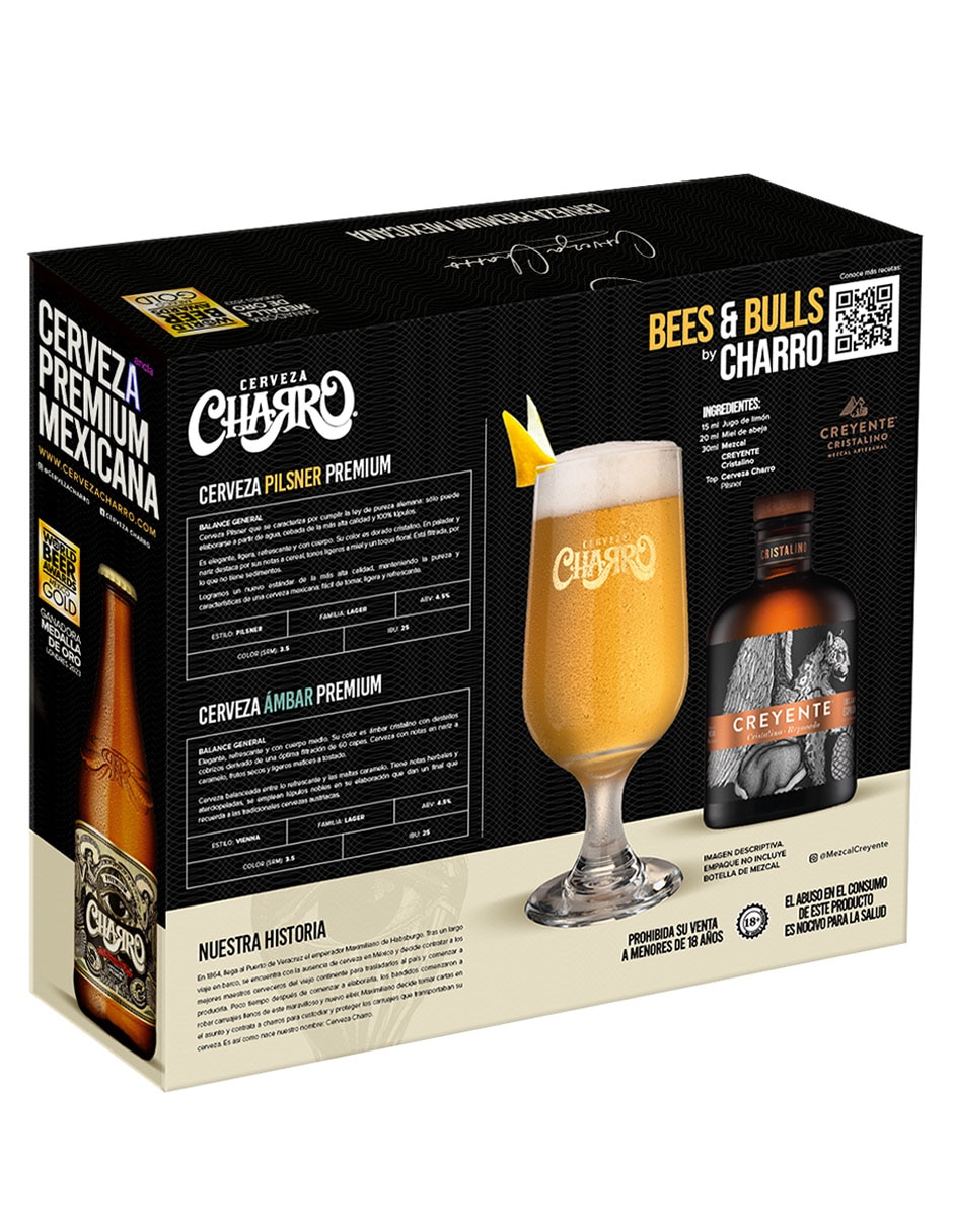 Set de cerveza Charro 2 pack 355 ml
