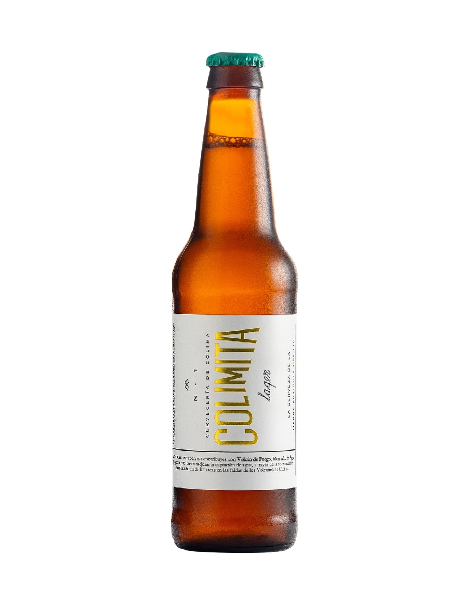 Cerveza clara lager 355 ml