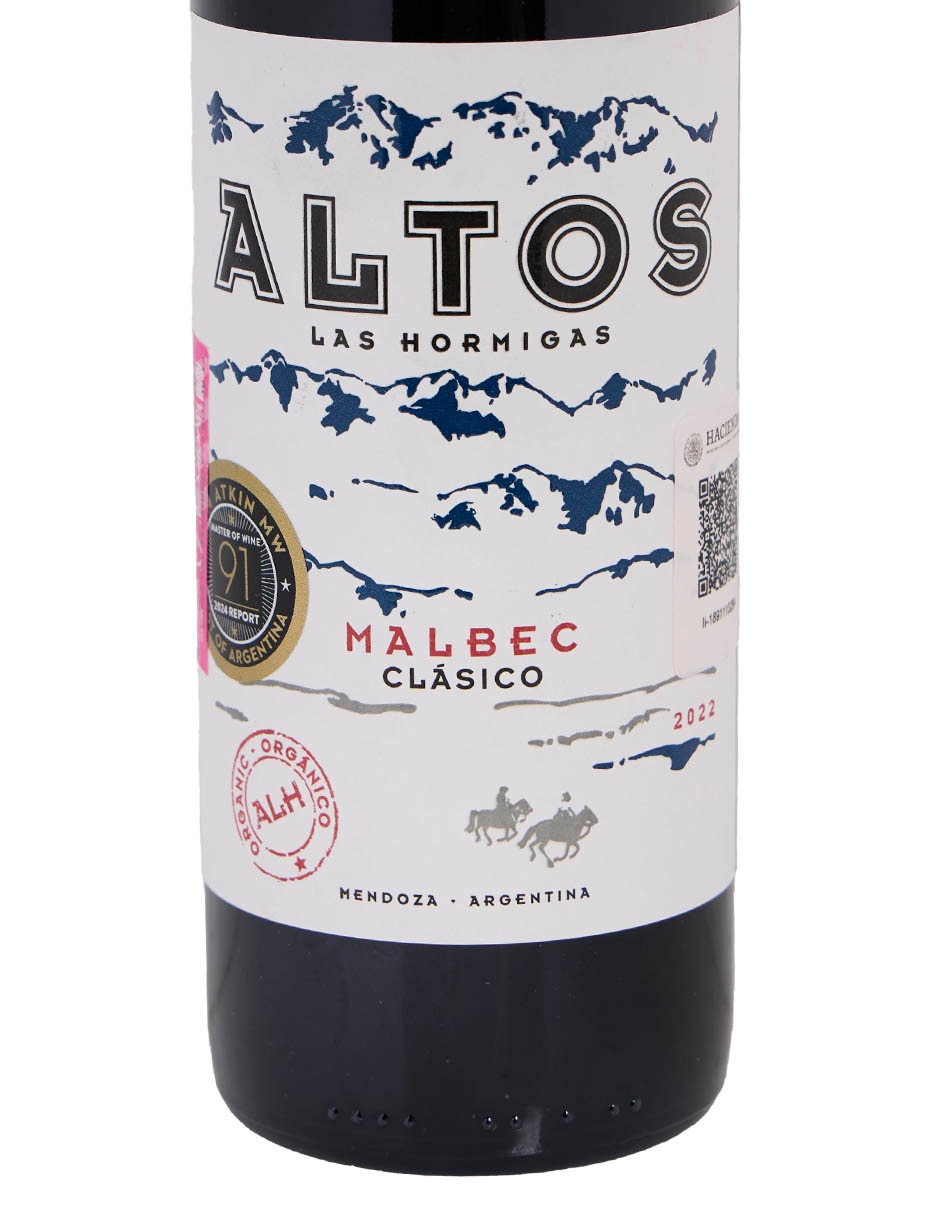 Vino tinto altos las hormigas