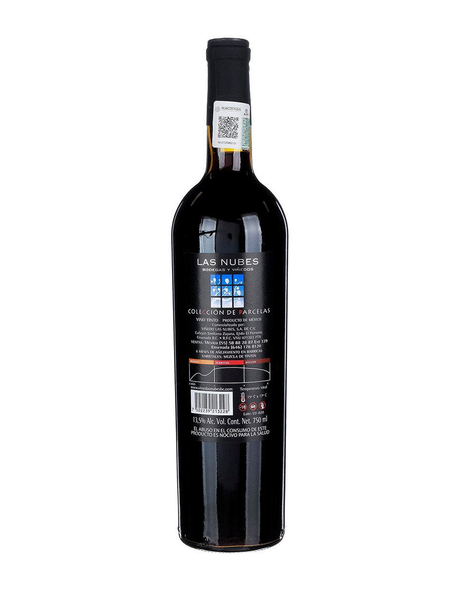 Vino tinto Selección De Barricas tempranillo cabernet sauvignon merlot y nebbiolo 750 ml 2