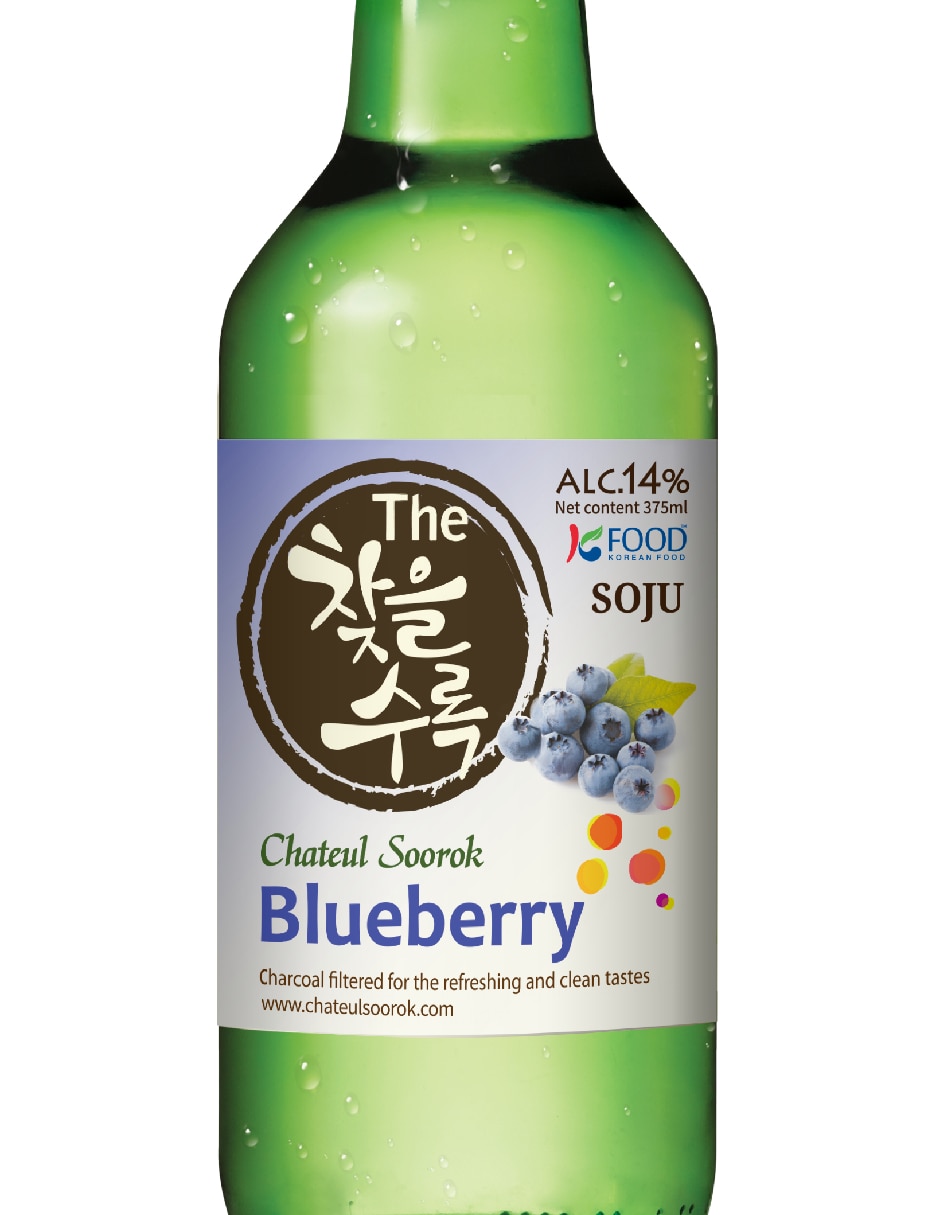 Sake sabor mora azul 375 ml 3