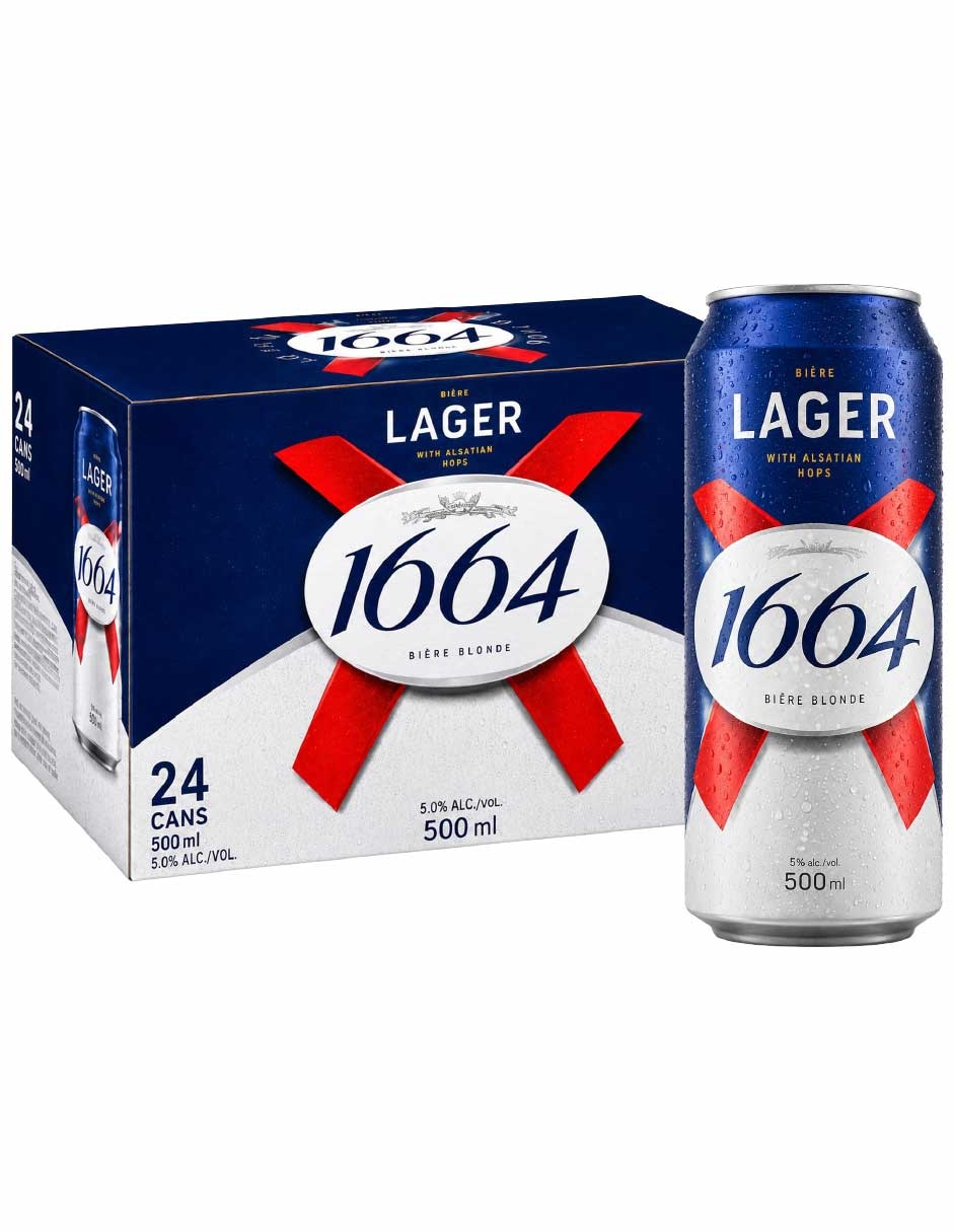 Cerveza clara amargo 24 pack 500 ml