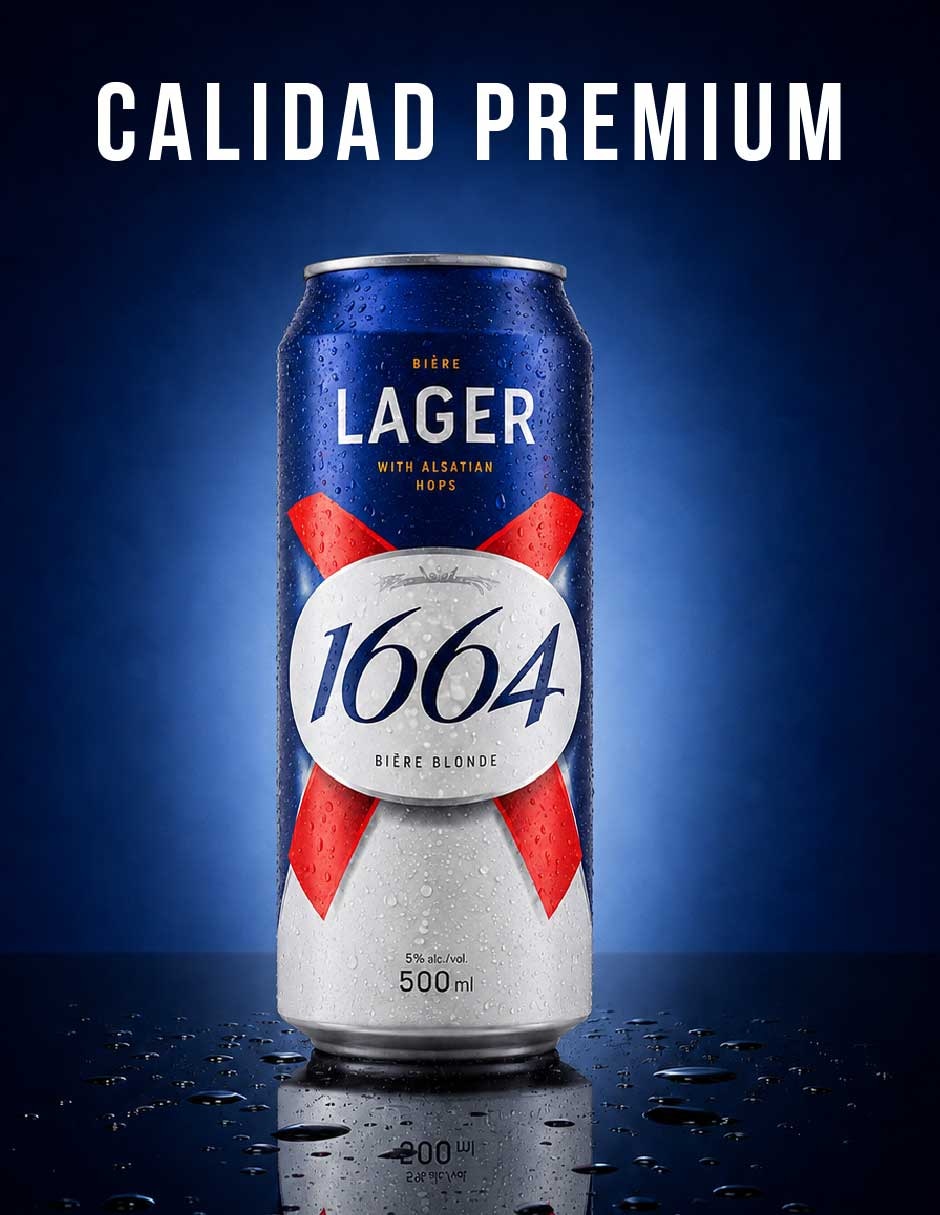 Cerveza clara amargo 24 pack 500 ml 6