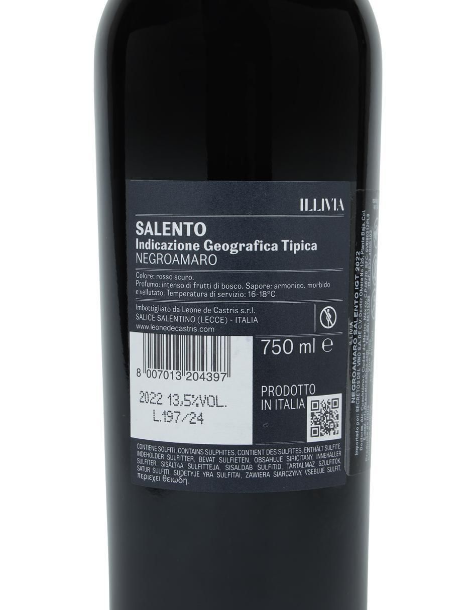 Vino tinto Il Livia Negroamaro negroamaro 750 ml 2